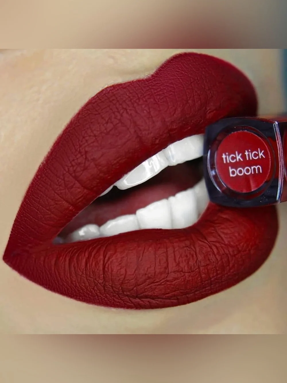 NIB Karity Lip Lock Velvet Liquid Lipstick - Tick Tick Boom